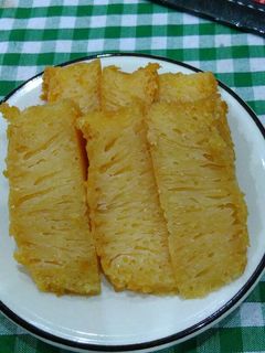 Foto resep Bika ambon simpel&irit (3 telur)