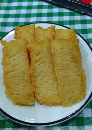 Foto resep Bika ambon simpel&irit (3 telur)