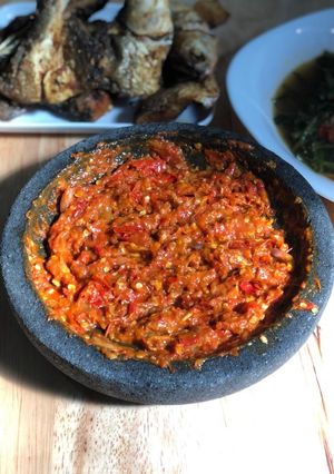 Foto resep Sambel Terasi Goreng ala Lamongan