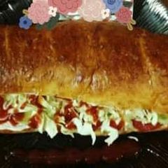 A picture of French cold sandwich🌭.