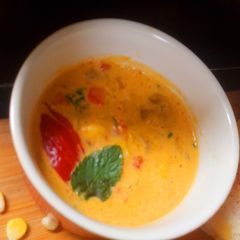 A picture of Vegan Corn Chowder.