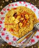Szechuan Paneer Maggi Noodles 🍜