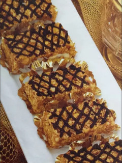 صورة لوصفة نوجا بالكاوكاو nouga aux cacahuètes