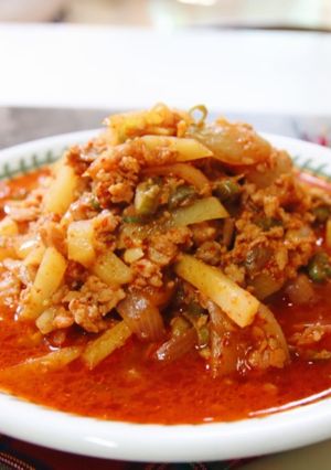 Foto resep Kimchi Jjaguli, Yg doyan Kimchi Jjigae wajib banget coba. Super