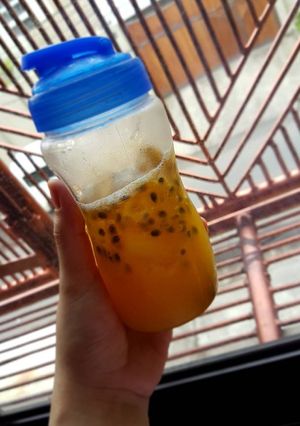 Foto resep Lime and passion fruit