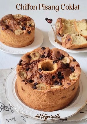 Foto resep Chiffon Pisang Coklat