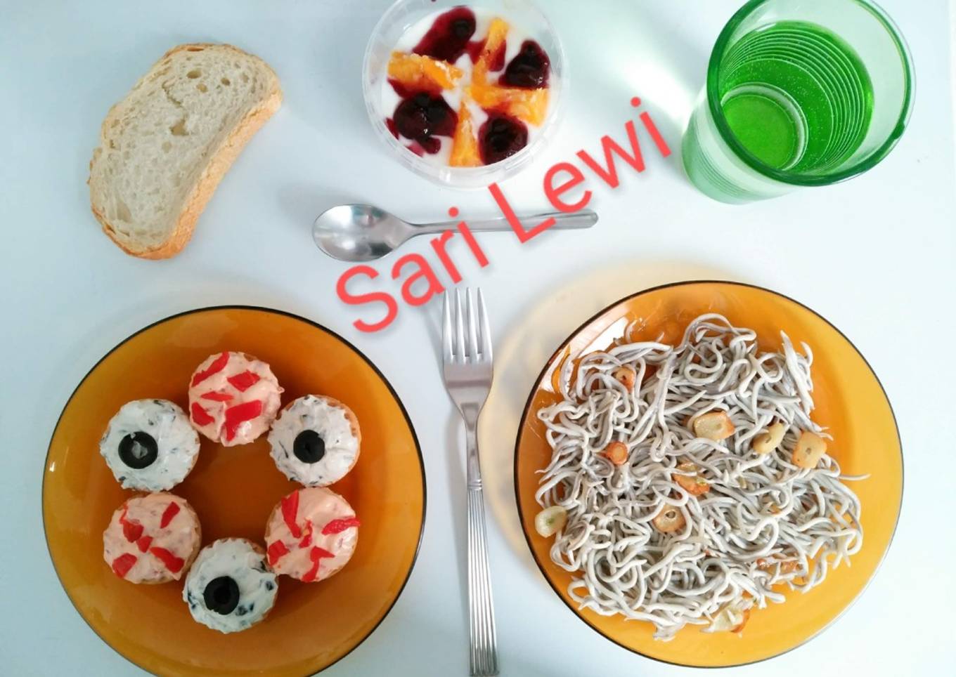 Cena de Nochebuena (12 ingredientes en total)