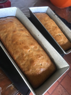 Una foto de Pan de plátano o banana