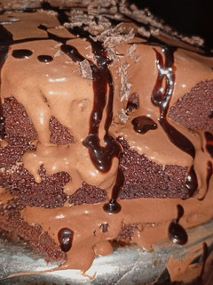 صورة لوصفة Fudge cake كيكه الفادج