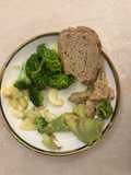 Assiette Healthy : Brocolis, Courgettes et Maquereau