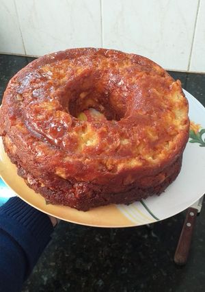 Una foto de Budín de pan