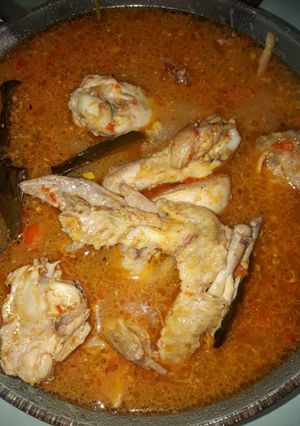 Foto resep Sayap Kuah Pedes