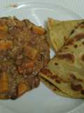 Beans in coconut cream with chapati #coconut tamarind contest