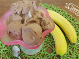 Gelato veloce banana e nutella