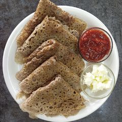 A picture of Jowar- Ragi Ghavan/Chilla.
