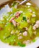 Canh khổ qua thịt heo bằm