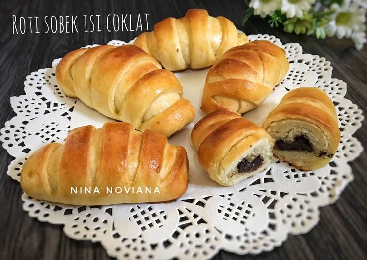 Resep Roti Sobek Isi Coklat Tanpa Ulen Oleh Nina Noviana Cookpad