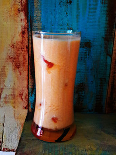 A picture of Muskmelon shake.