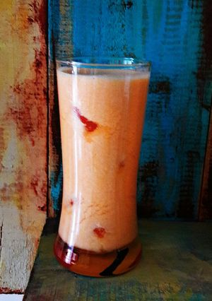 A picture of Muskmelon shake.