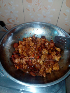 Foto resep Sambal goreng tahu tempe(udang dan cecek sapi)