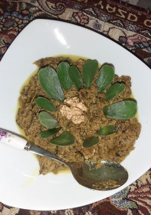 عکسی از دستور کشک بادمجون