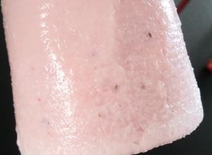 Una foto de Paletas de hielo de fresa 🍭🍓