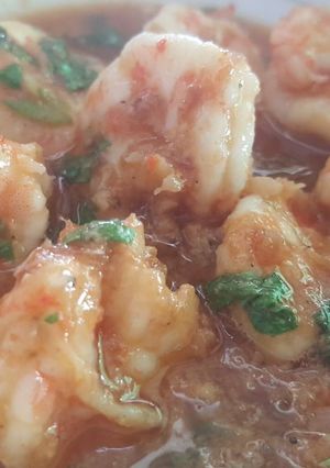 รูปของ กุ้งผัดกระเทียม
