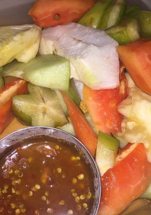 Foto resep Rujak Buah segar