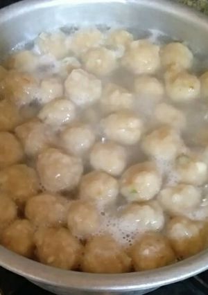 Foto resep Bakso ayam no ribet