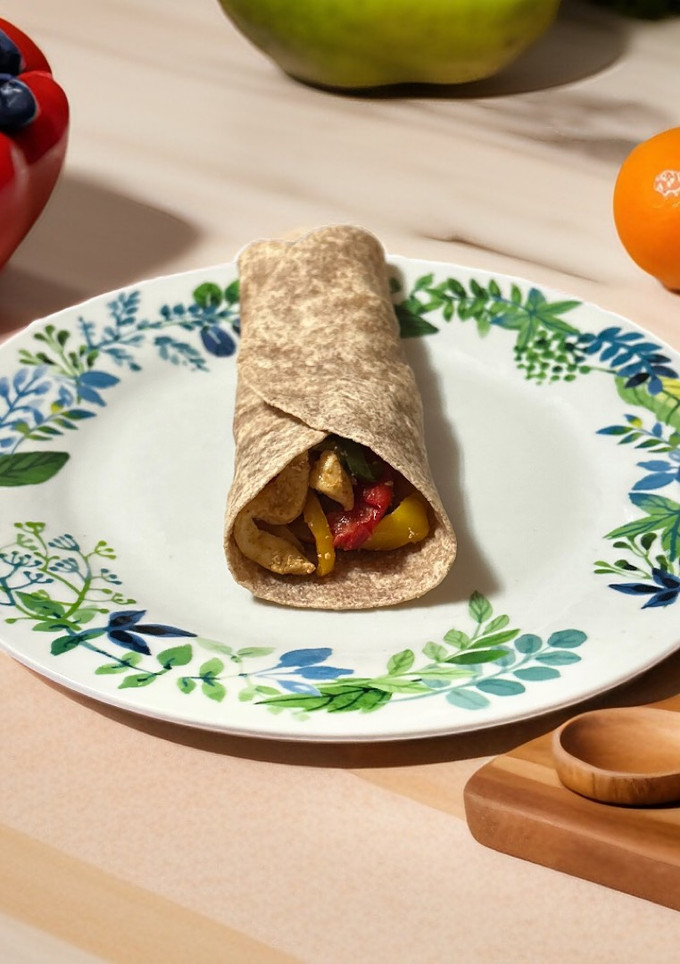 Una foto de Fajitas de pollo en turbo Cecofry