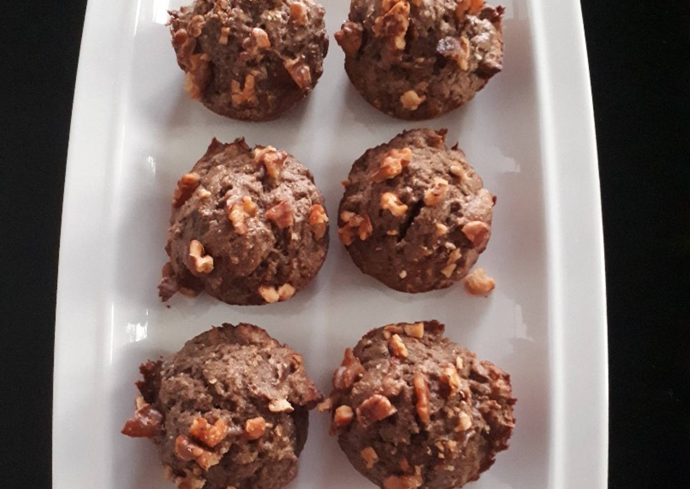 Oatmeal banana muffins