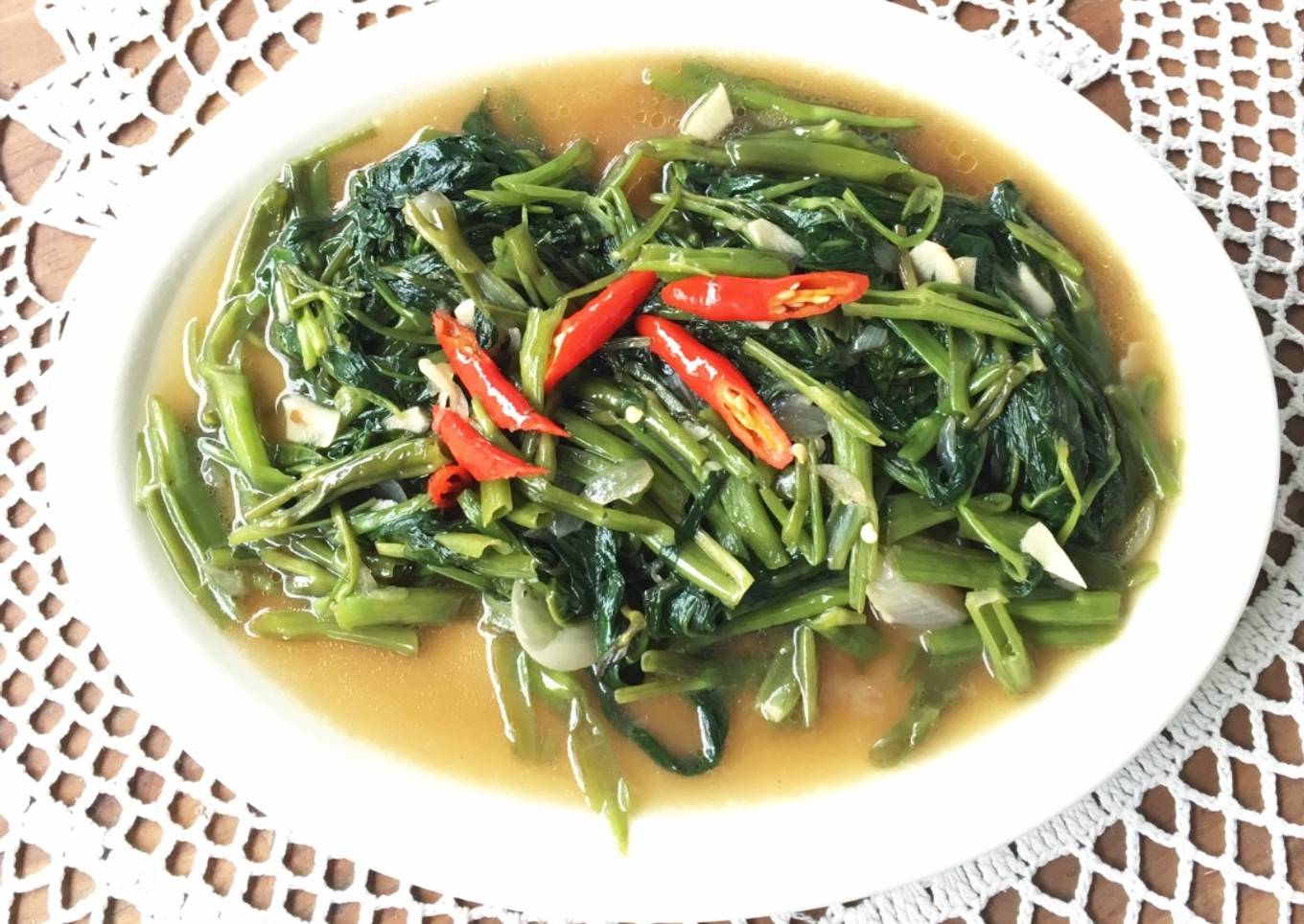 Cah Kangkung # 5myfirstrecipes