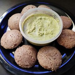 Raagi Idli A picture of Raagi Idli.