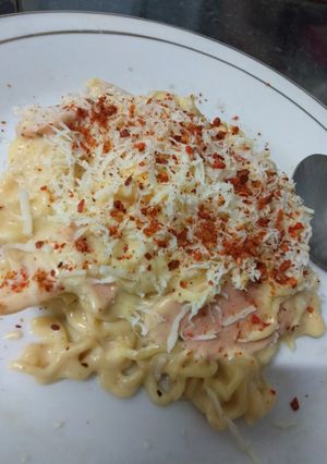 Foto resep Mie Carbonara Homemade ✨