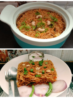 வெர்மிசெல்லி வெஜிடபிள் பிரியாணி (vermicelli vegetable biryani recipe in tamil) செய்முறை முக்கிய புகைப்படம்