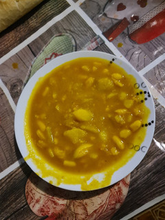 Una foto de Potaje de habichuelas