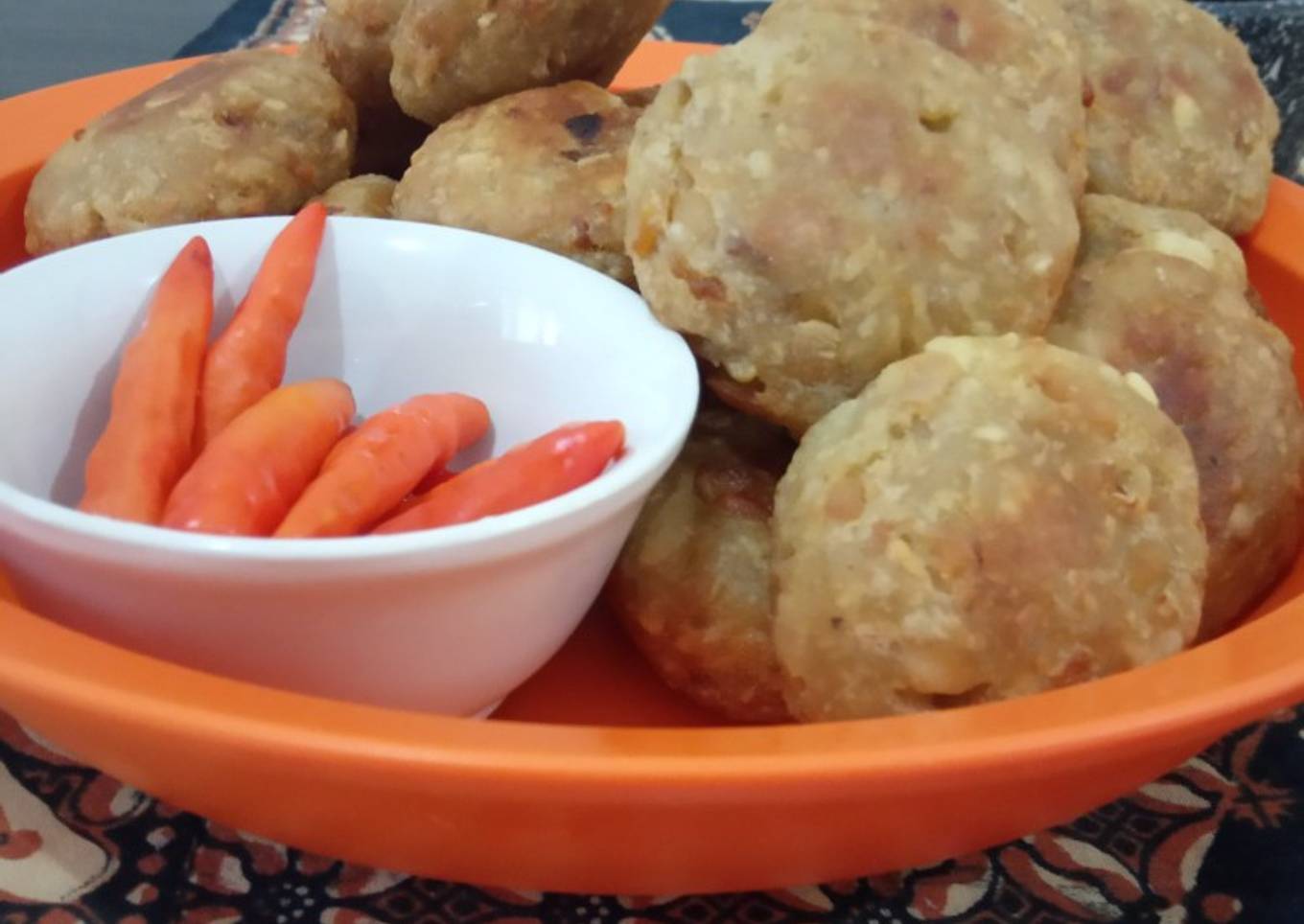 Perkedel Sukun Tempe