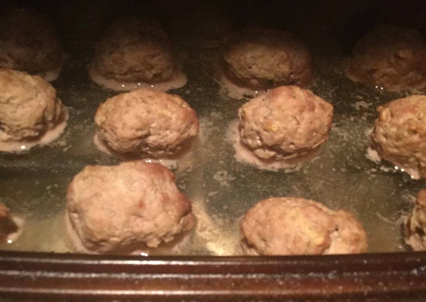 Pork and apple koftas 