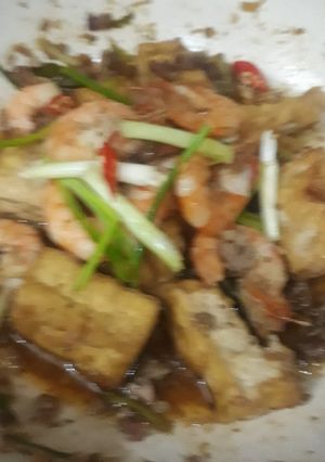 Hình của món Tôm kho đậu hũ heo xay 👍.