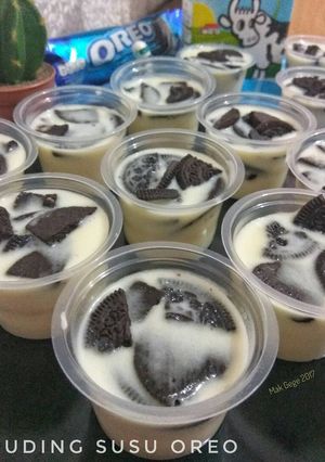 Foto resep Puding Susu Oreo 🍮