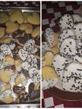 Galletitas de vainilla con glasé y grajeas🍪🍪