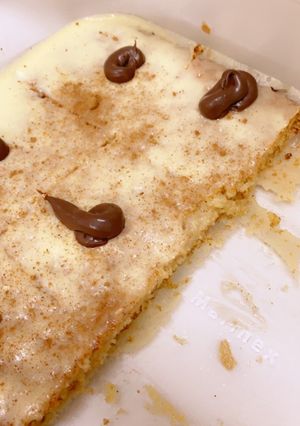 صورة لوصفة بسبوسه السينابون 😋
