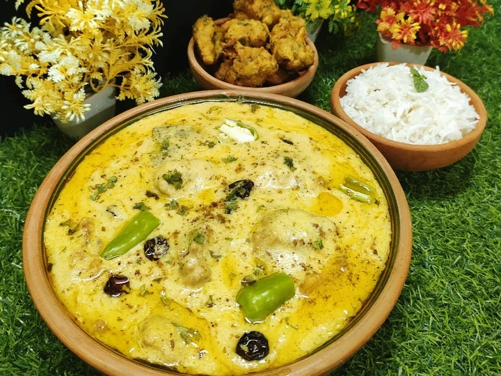 Easy Way Make Kadhi (Karhi) Pakora 💛🧡 which Delicious