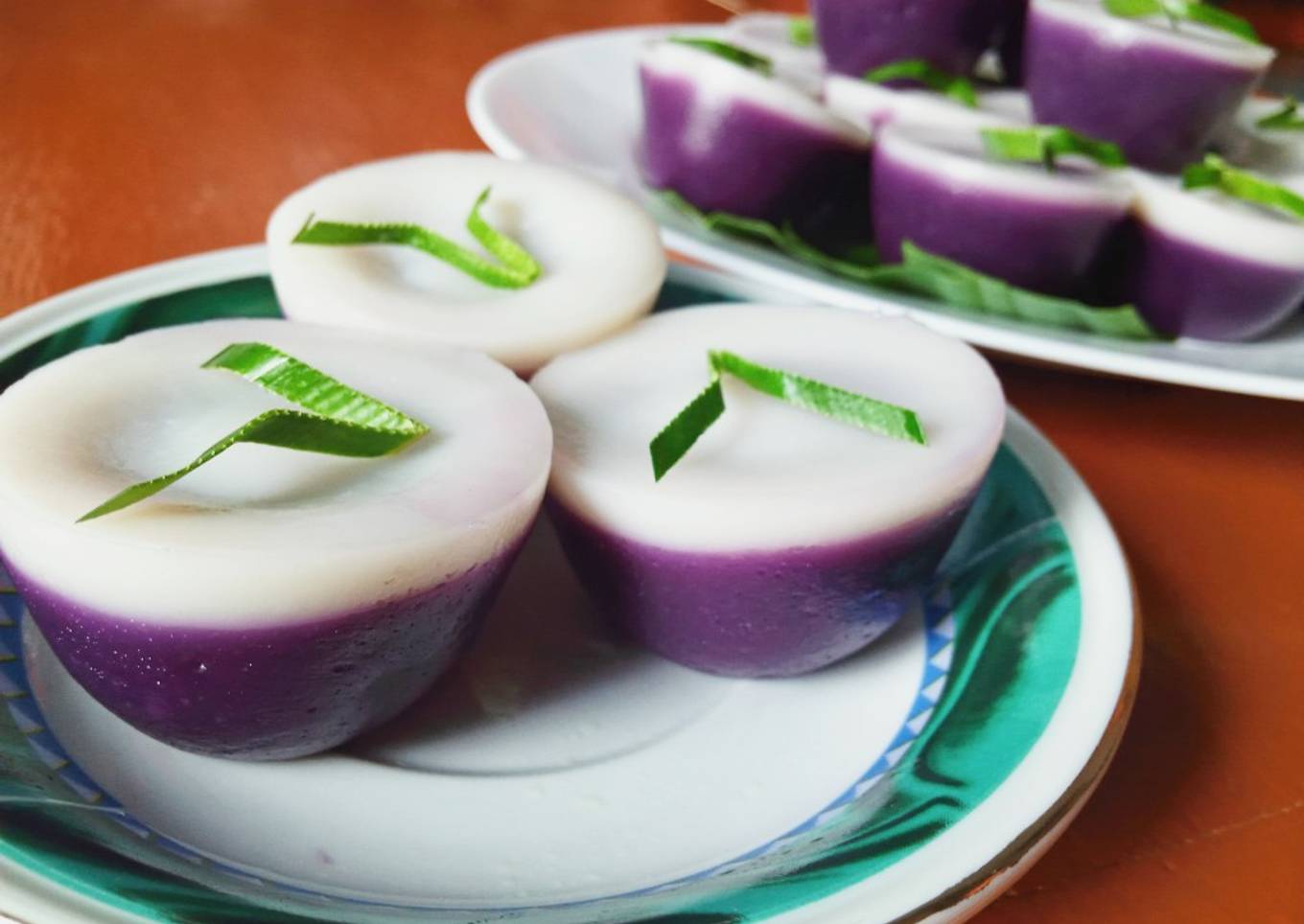 Kue Talam Ubi Ungu