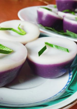 Foto resep Kue Talam Ubi Ungu