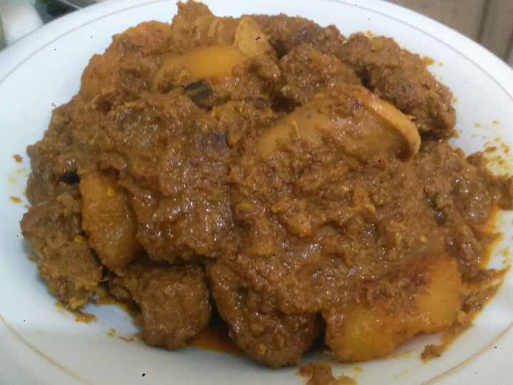 Cara Gampang Membuat Rendang DaTangSo ( Daging Kentang Sosis, Lezat Sekali