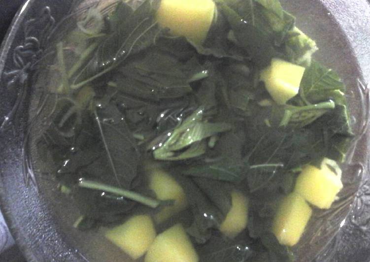 Resep Sayur bening bayam waluh, Enak Banget