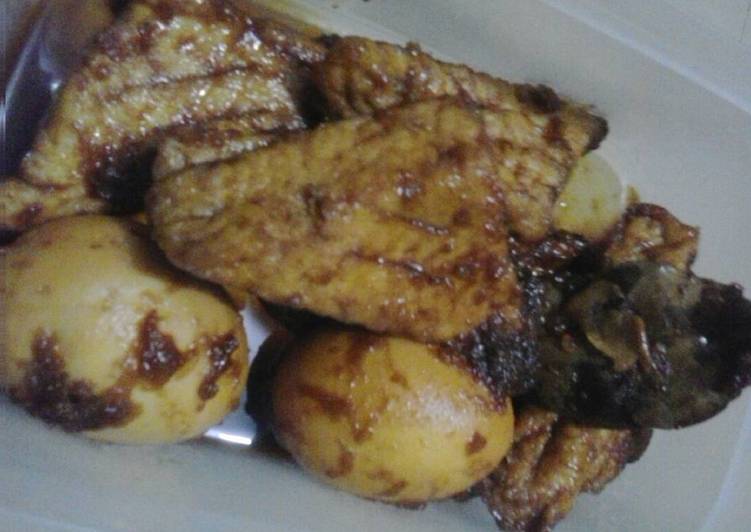 Bacem tahu n telur