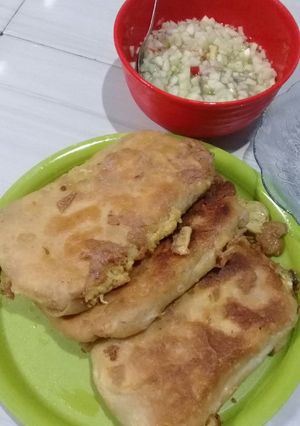 Foto resep Martabak teplon ala2 Bund aulia, 👍mantooll 👏