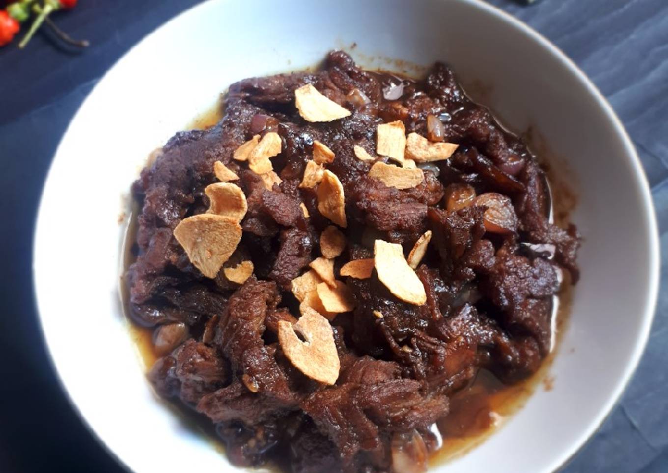 Sate Sapi Goreng